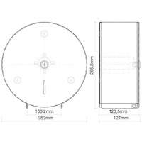dosificador mural inox nexus pro | sanidek